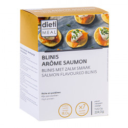 Blinis saumon riche en protéines