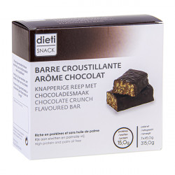 Dietisnack barre protéinée chocolat Crunch 