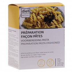 Protein pasta pour fusilli nature