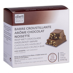Barre hyperprotéinée chocolat noisette