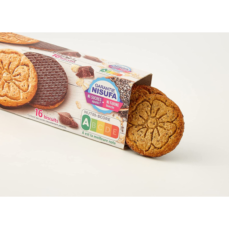 DUKAN Biscuits son d'avoine aux pépites de chocolat 225g pas cher 