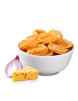 Chips fromage et oignon riches en protéines de soja