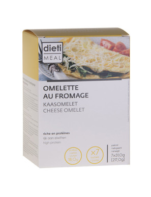 Omelette hyperprotéinée au fromage 