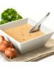 Soupe protéinée oignon avec croûtons