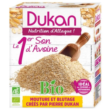 Régime Dukan son d'avoine Bio naturellement riche en fibres solubles