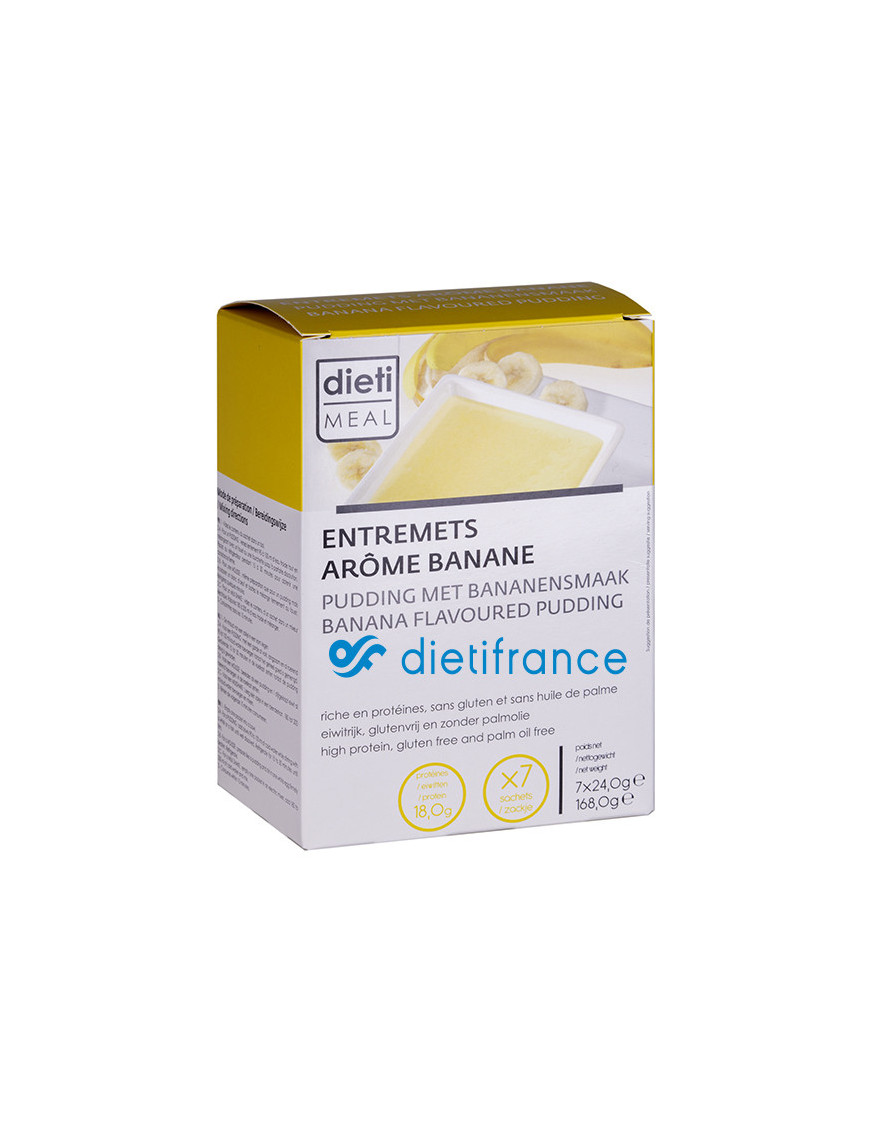 Entremets banane Dietimeal