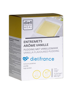 Dessert Vanille hyperprotéiné Dietimeal