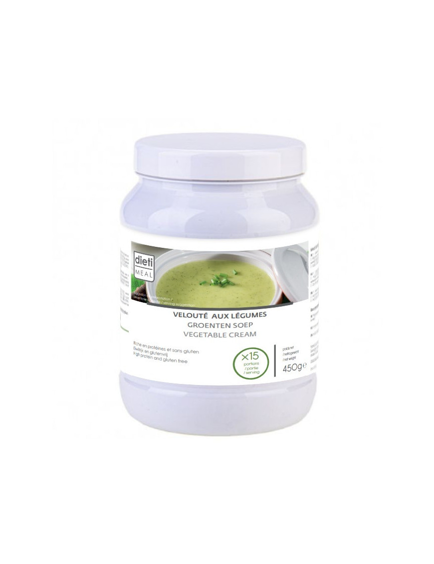 Velouté saveur légumes hyperprotéiné Pot 450 g