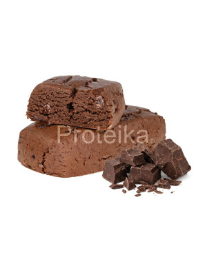 Brownie double chocolat hyperprotéiné, sans gluten