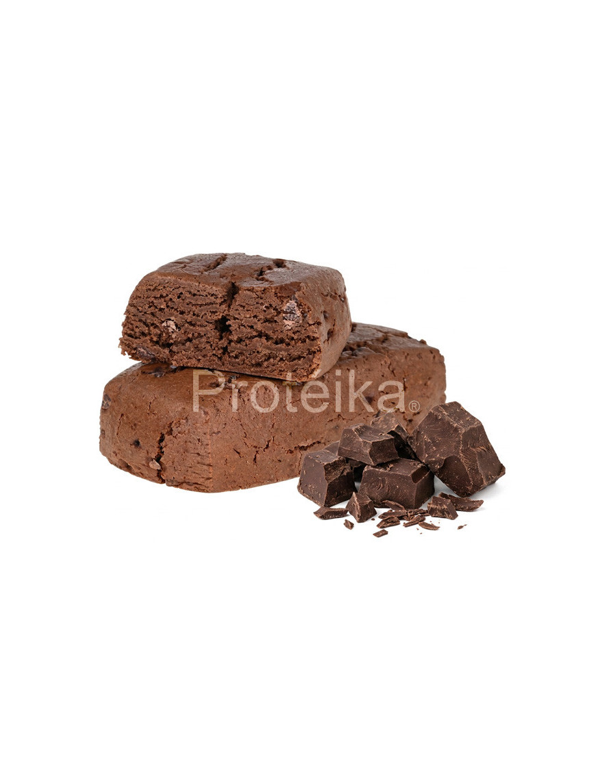 Brownie double chocolat hyperprotéiné, sans gluten