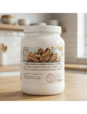 Dietisnack Muesli Céréales Chocolat Caramel - Pot 450g