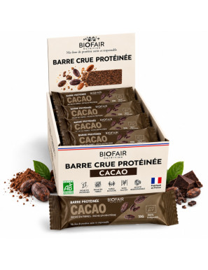Biofair Barre Protéinée Bio au cacao