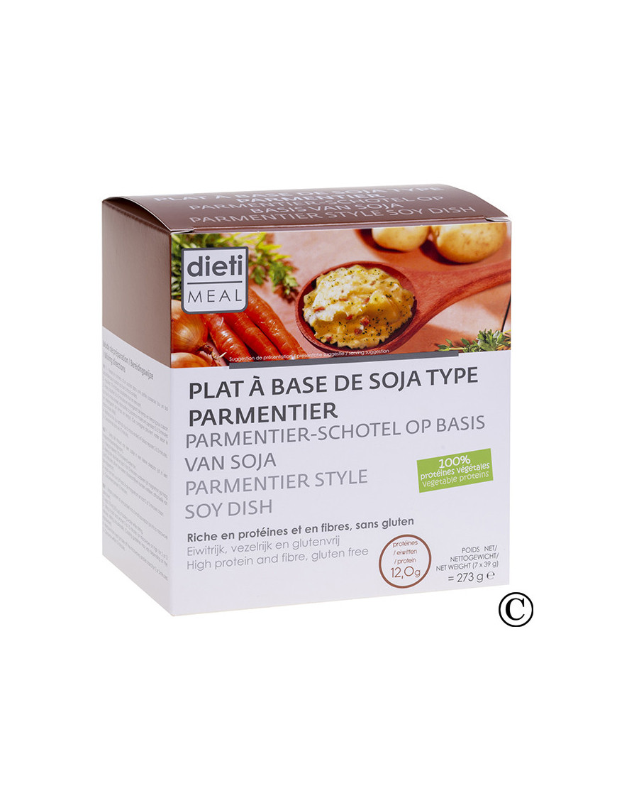 Dietimeal soja cuisiné façon Parmentier Vegan