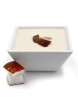 Entremets noix de coco hyperprotéiné