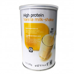 High Protein milk shake vanille