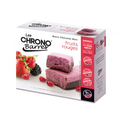 Chrono-Pack 6 barres saveur fruits rouges