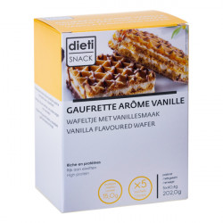 Dietisnack gaufrettes minceur arôme vanille