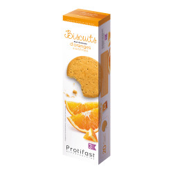 Biscuits protéinés à l'orange