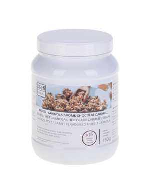 Dietisnack muesli chocolat caramel