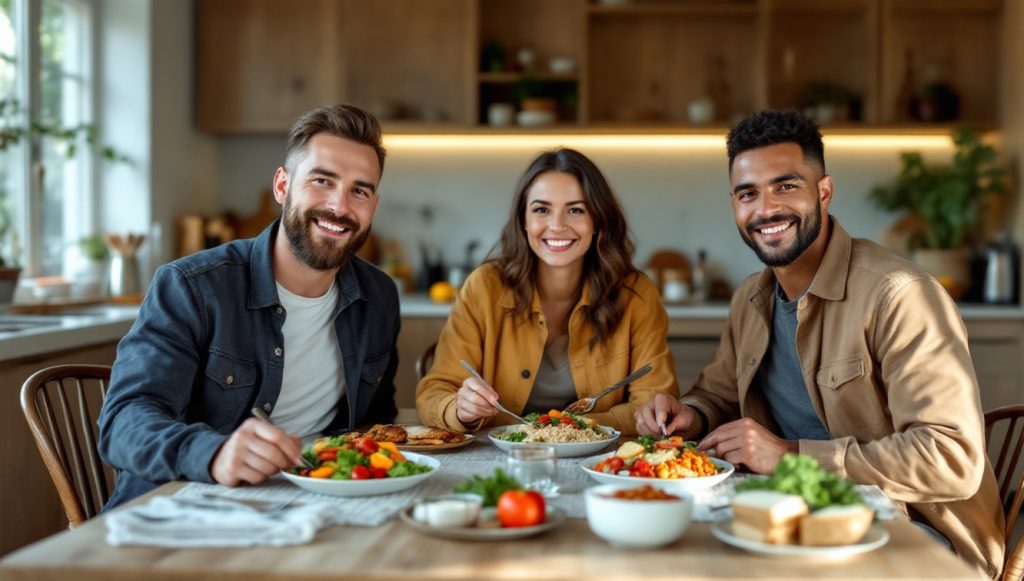3 types de régimes alimentaires